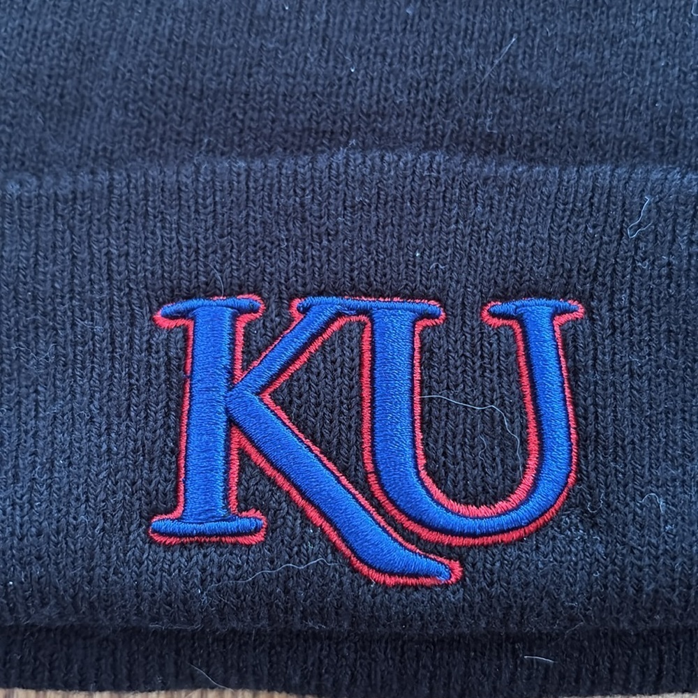 Kansas University Knit Beanie - Picture 2 of 3